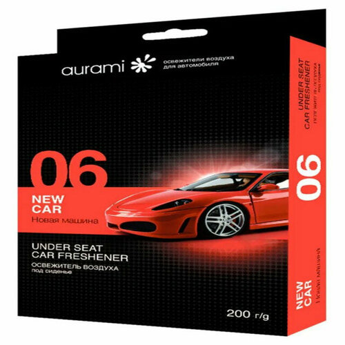 Ароматизатор aurami new car гелевый 1248₽