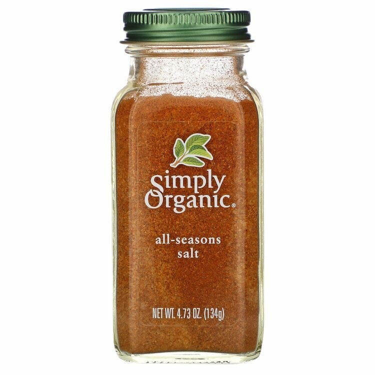 Simply Organic, универсальная соль, 134 г