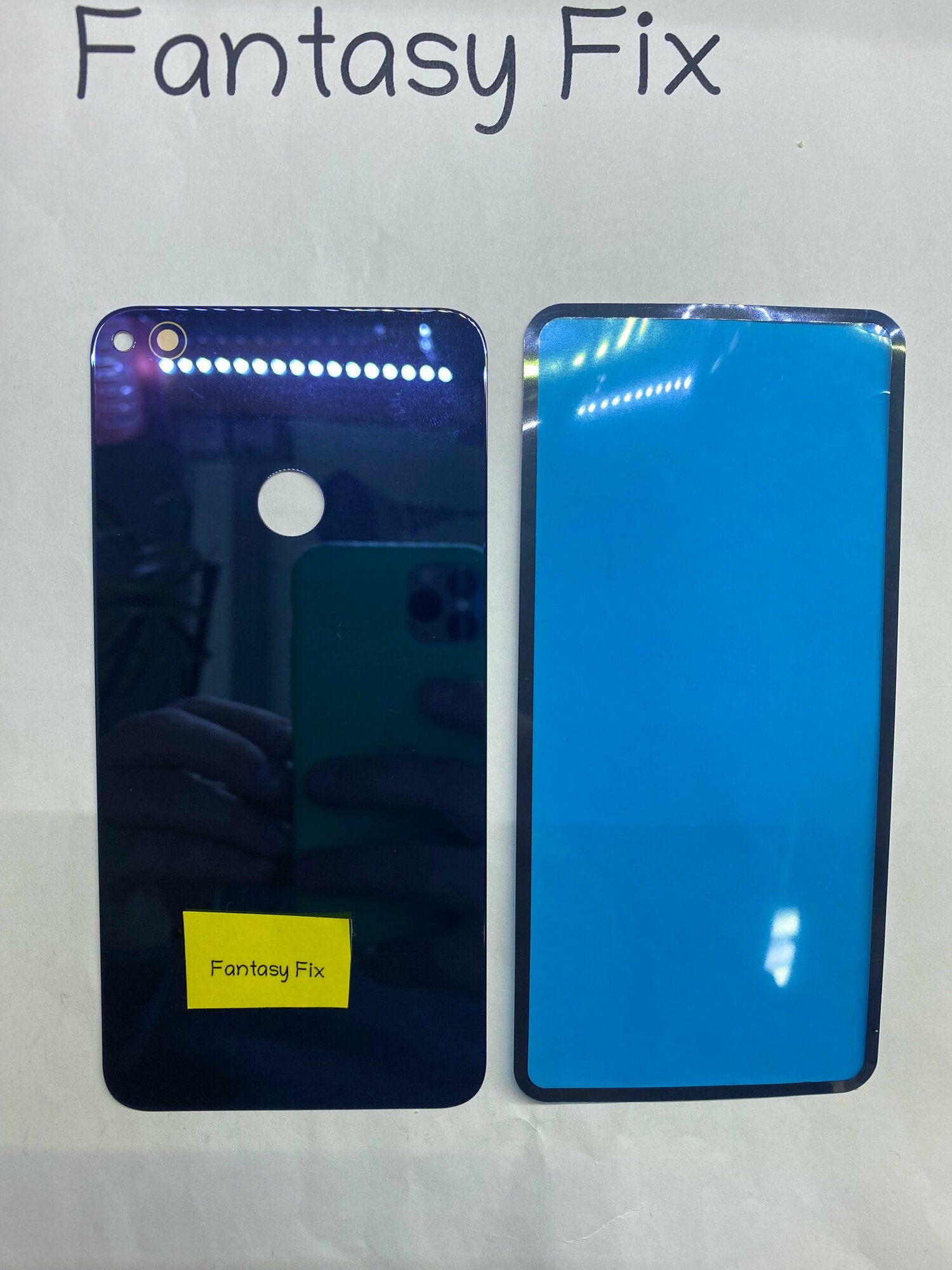 Задняя крышка для Huawei Honor 8 Lite (PRA-TL10) синяя