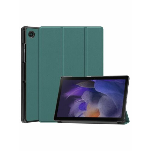 Brodef TriFold чехол книжка для Samsung Galaxy Tab A8 10.5 (2021) SM-X200 SM-X205 Зеленый чехол для samsung galaxy tab a8 10 5 2021 sm x200 galaxy tab а8 10 5 lte 2021 sm x205 красный