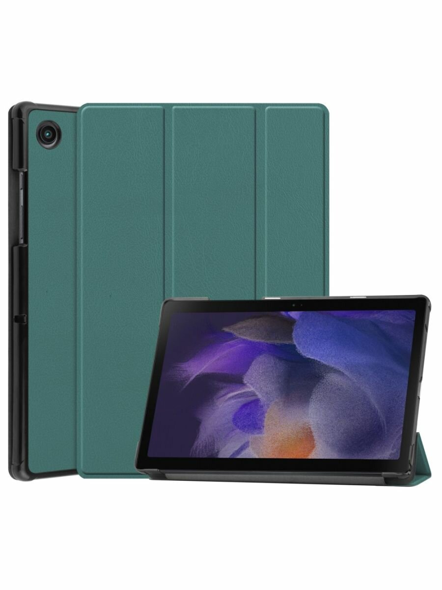 Brodef TriFold чехол книжка для Samsung Galaxy Tab A8 10.5 (2021) SM-X200 SM-X205 Зеленый