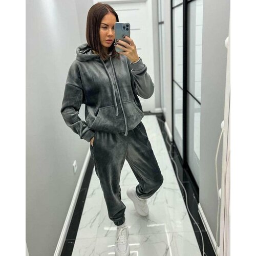 фото Костюм, размер l, серый турция