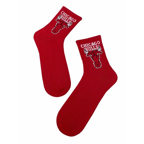 Носки , размер Универсальный, красный, белый, черный носки размер универсальный красный черный белый