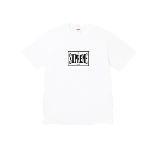 Футболка Supreme Warm Up Tee, размер L, белый