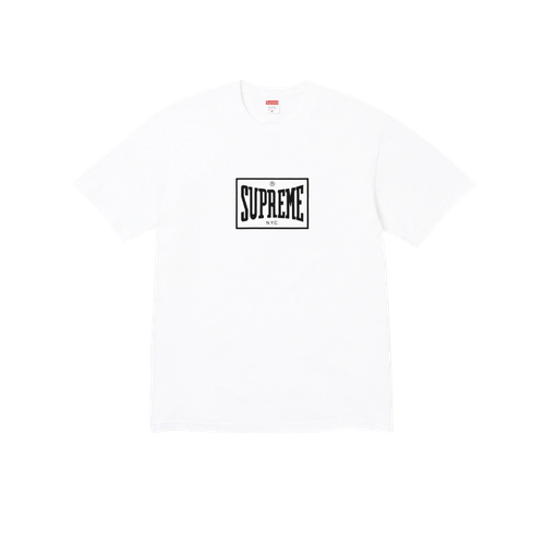 фото Футболка supreme warm up tee, размер l, белый