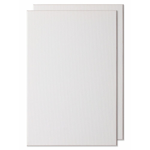 Набор холстов на подрамнике 20х30 РамКом - 2 шт, холст мини грунтованный хлопковый для рисования, для акрила , масла, гуаши, темперы, белый маленький