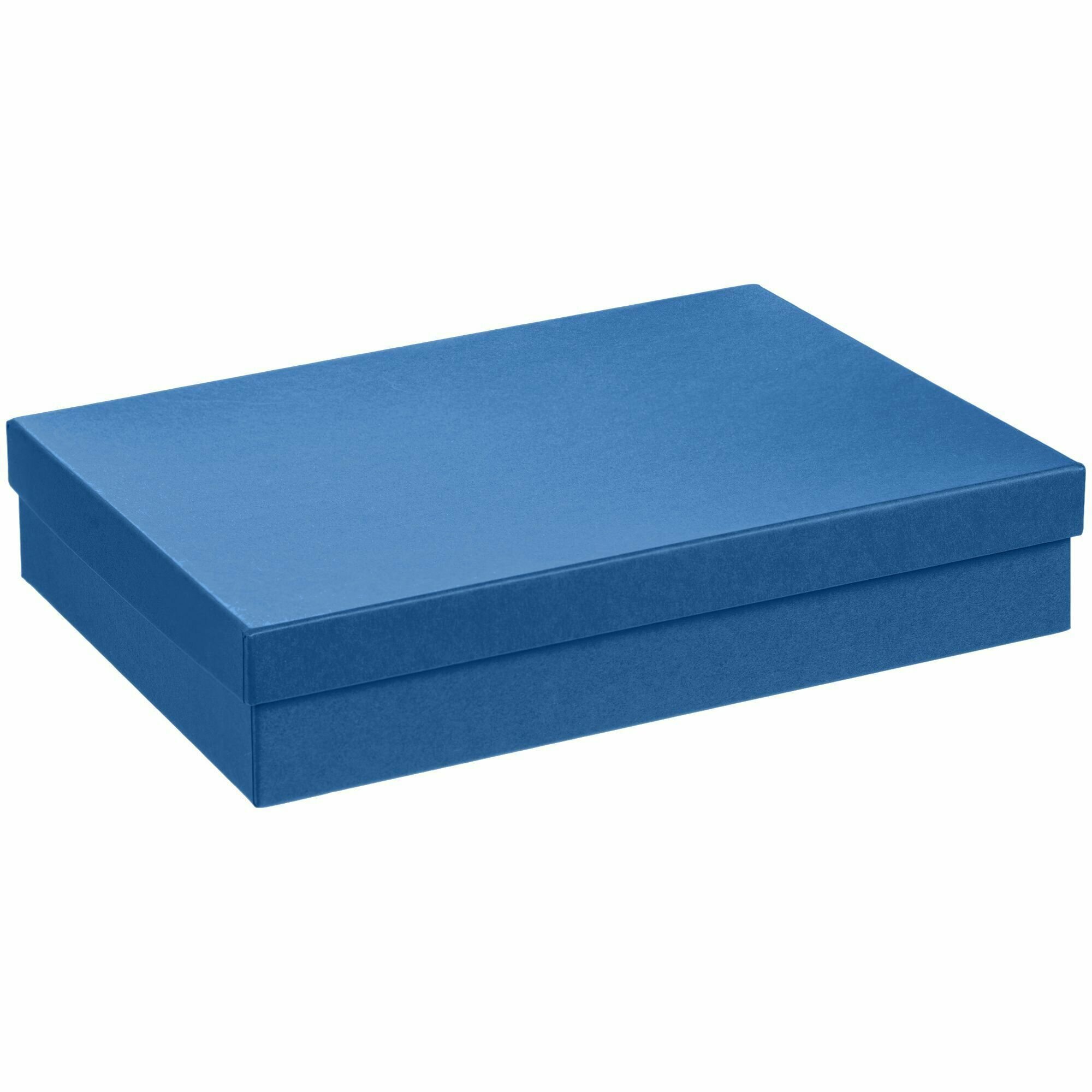 Синяя подарочная коробка для упаковки 25х20х5 см, набор для подарков и праздника