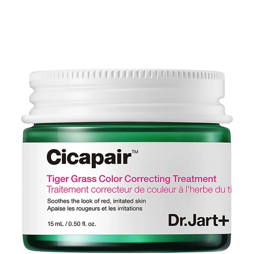 Dr. Jart+ Cicapair Tiger Grass Color Correcting Treatment 50ml, Крем для коррекции и выравнивания цвета лица, уменьшения покраснений и раздражений чувствительной кожи, SPF22, 50мл уход за кожей лица dr jart восстанавливающий cc крем антистресс корректирующий цвет лица spf40 pa cicapair