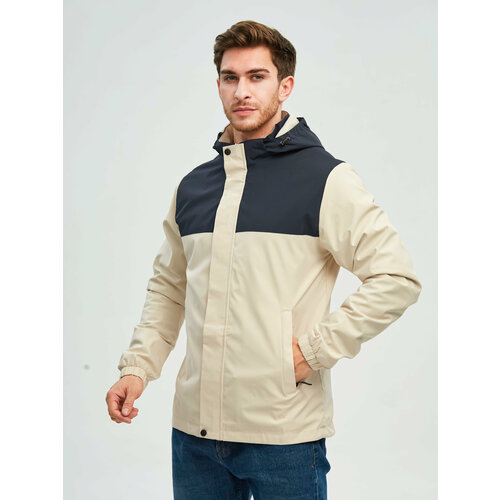 фото Ветровка , размер 56, бежевый kingso mens