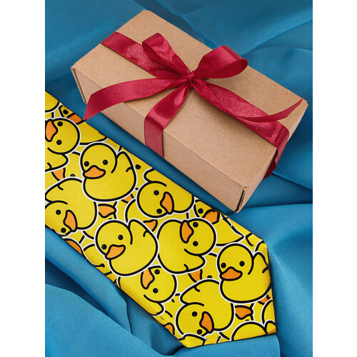 Галстук Рыбий Зонтик, желтый