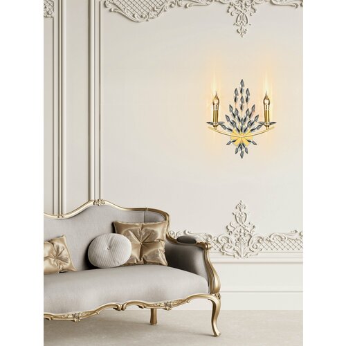 Классическое хрустальное бра настенный светильник VertexHome VER-95488-2B 8850₽