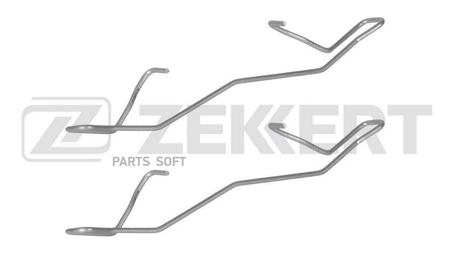 ZEKKERT BR-1457 Комплект установочный перед. торм. колодок Honda Accord VII-VIII 03- Renault Duster 11- Kaptur 16-