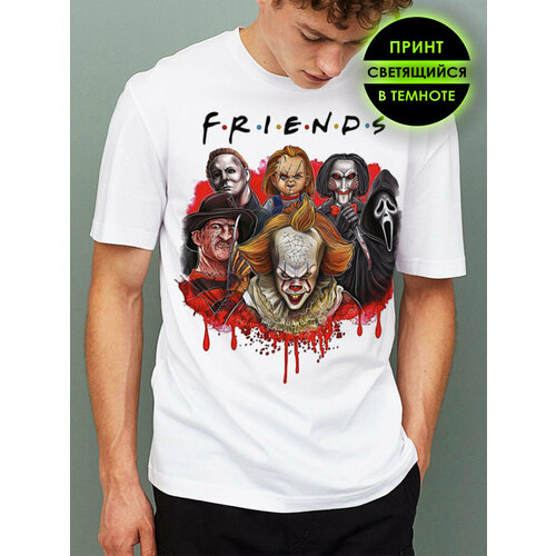 фото Футболка romax tex, размер 52, белый