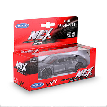 Машинка Welly 1:38 AUDI E-TRON GT цвета в асс. 43809W 1 шт - фото №3