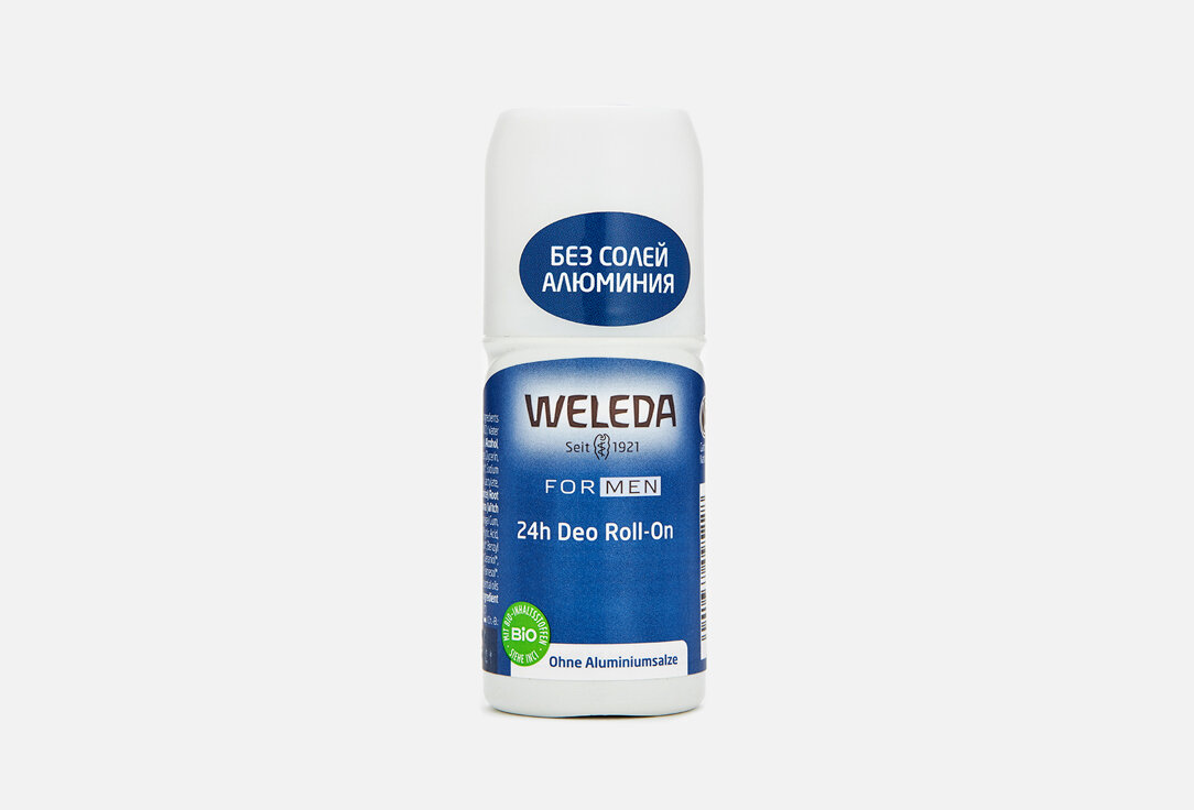 Мужской дезодорант 24 часа Weleda, Deo Roll-On 50мл