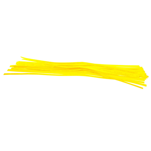 Трубка ТНТ КВТ 12 на 6 желтая нарезка 9 м