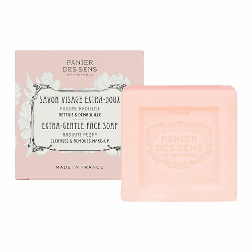 PANIER DES SENS Мыло Radiant Peony Extra-Gentle Facial Soap