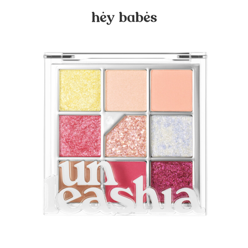 Палетка теней для век в персиковых оттенках UNLEASHIA Glitterpedia Eye Palette N°7 All of Peach Ade