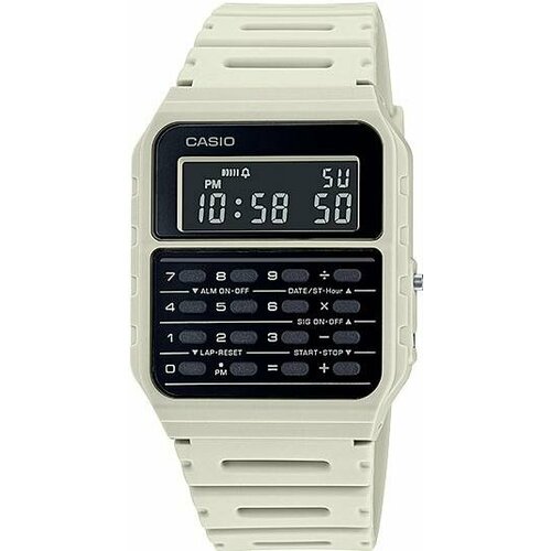 наручные часы casio vintage ca 53wf 2b черный синий Наручные часы CASIO Vintage, черный