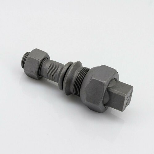 Шпилька задняя в сборе MMC CANTER гайка на 41, вид 1, левая, AUTODEPO (шпилька+2 гайки+футорка)