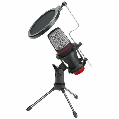 Marvo Микрофон Marvo MIC-02 гибкая стойка 35 мм кабель 15 м чёрный 296700₽