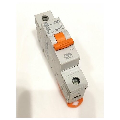 Автоматический выключатель 1Р С6А DG41 GE