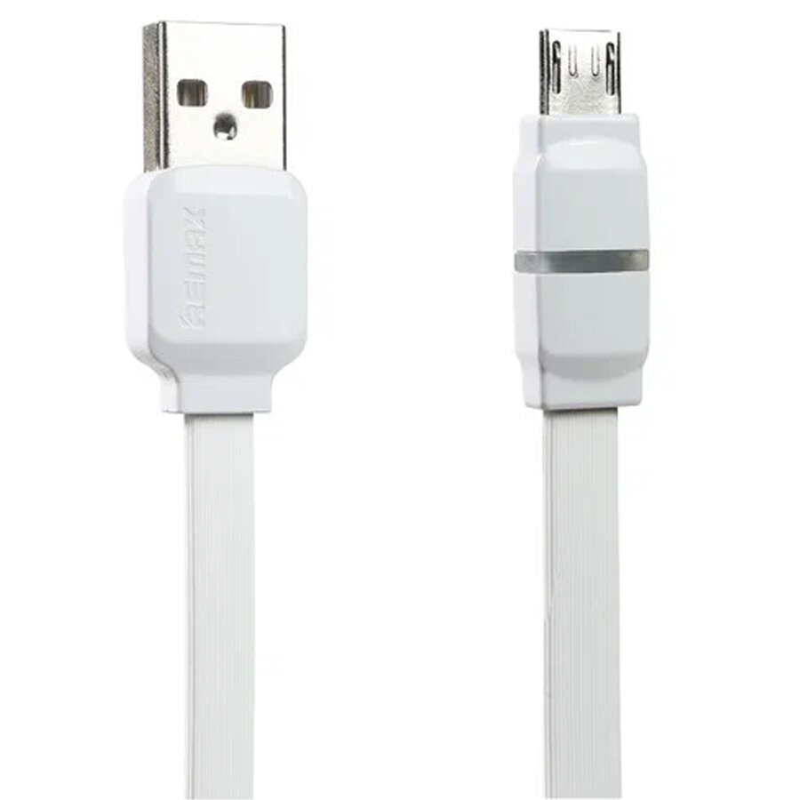 Кабель USB REMAX RC-029m Breathe USB - MicroUSB, 2.1А, 1 м, белый