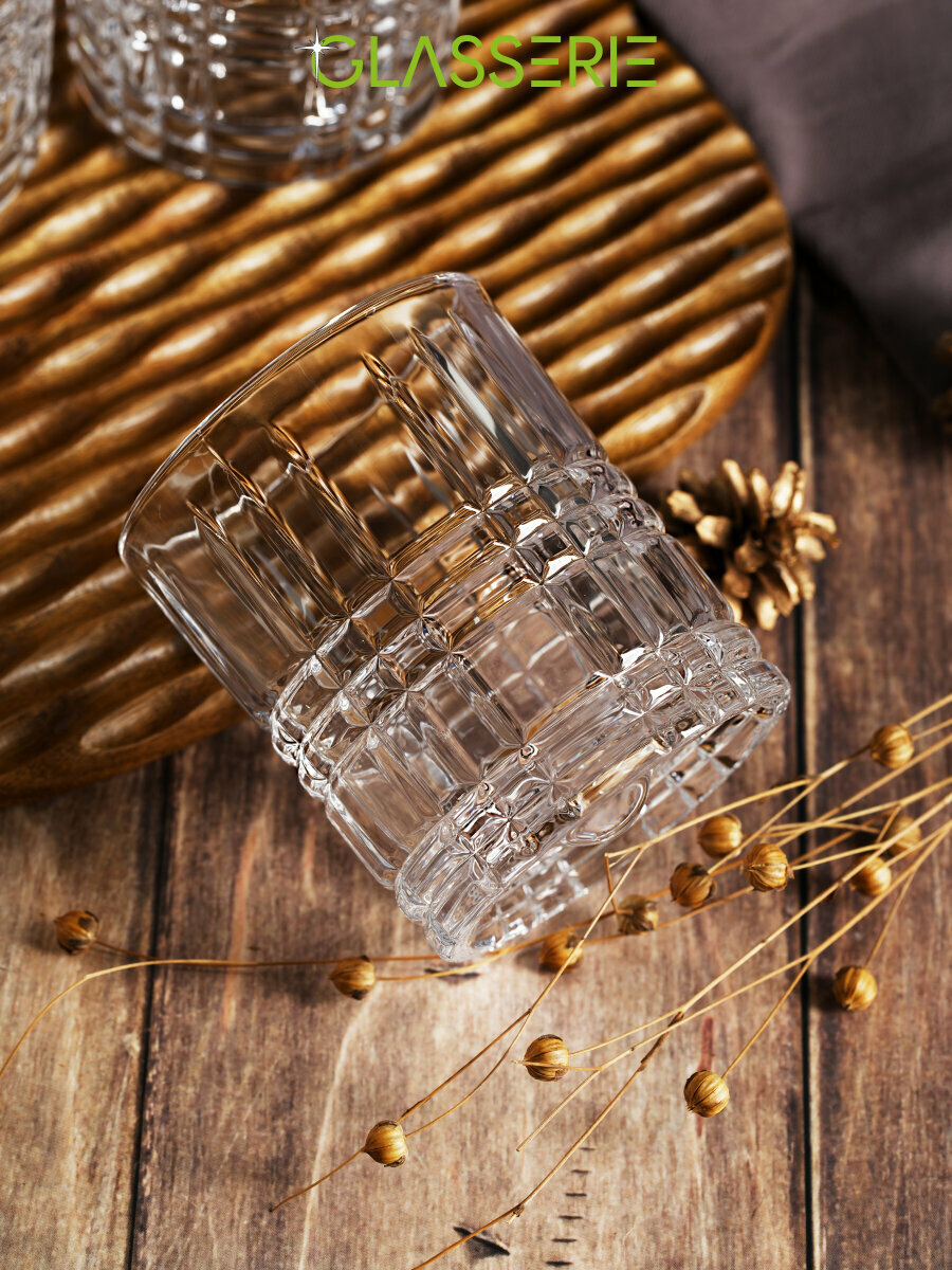 Набор из 4-х крутящихся стаканов для виски SPIN N'SWIRL 285мл — фото 1