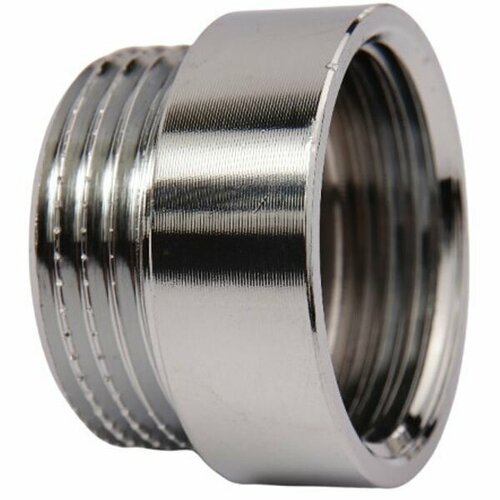 Удлинитель латунный 34 хромированный 10мм 395₽