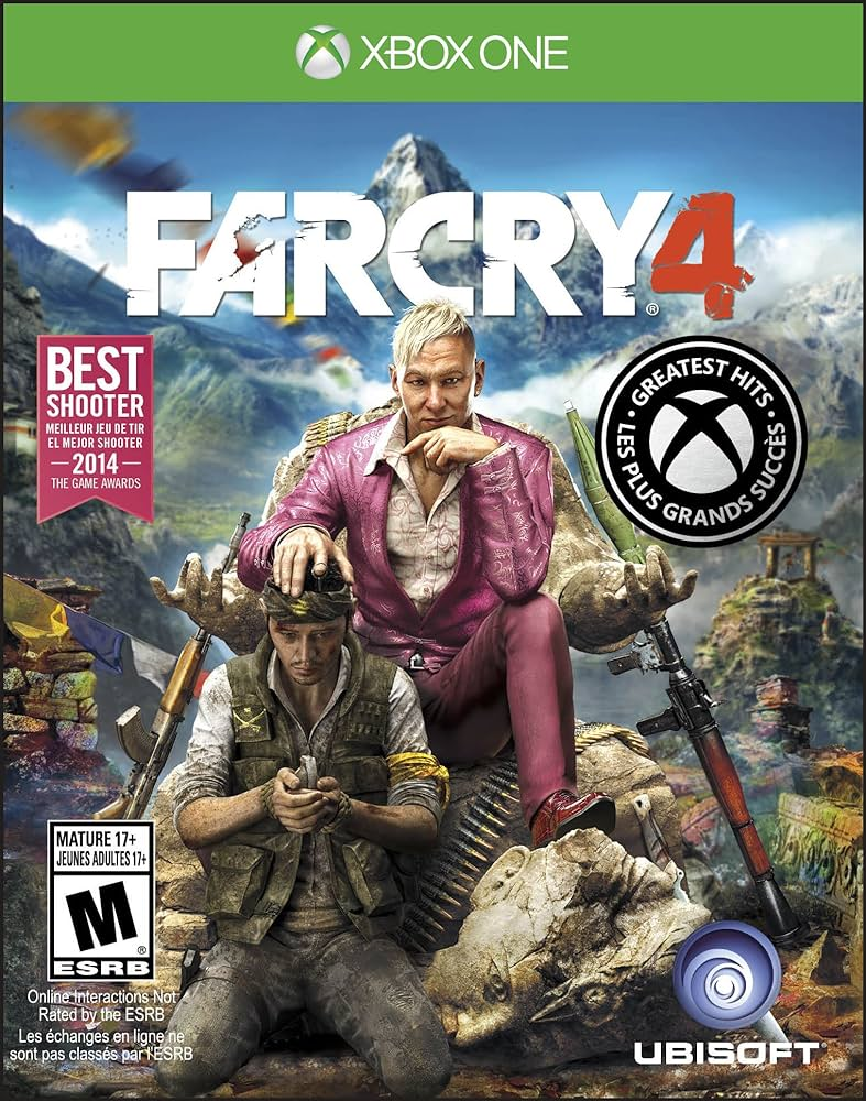 Игра Far Cry 4 для Xbox One, Series x|s, Русская озвучка, электронный ключ Аргентина