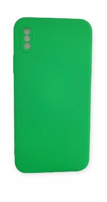 Защитный чехол для Apple iPhone X/XS Silicone Case без логотипа ярко зеленый
