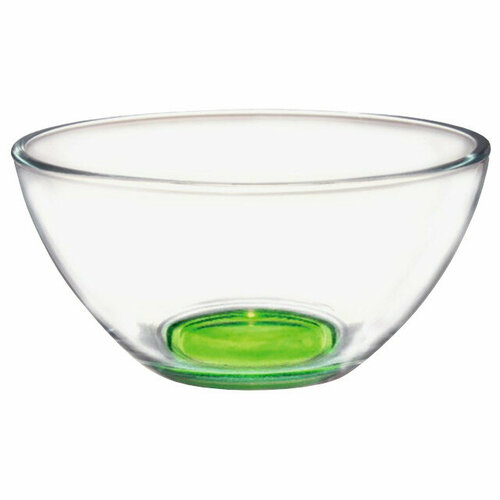 Салатник гладкий цветное дно 16см 12л стекло в ассортименте 699₽