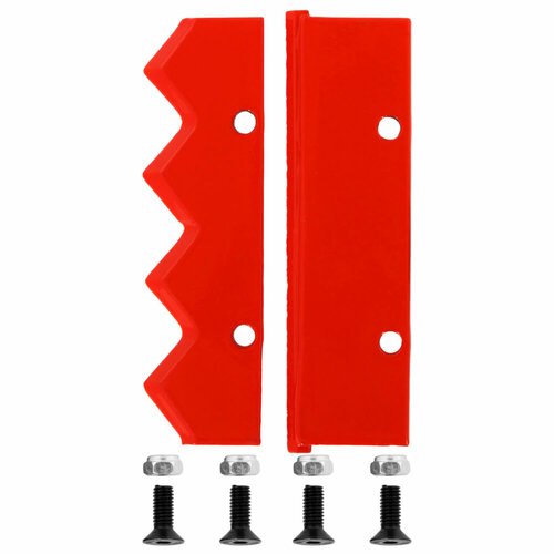 нож сменный однозаходного шнека для грунта dde 300 мм пара Нож сменный для шнека двухзаходный для грунта DDE (300мм, 2шт)
