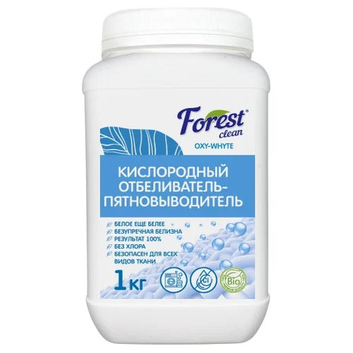 Отбеливатель-пятновыводитель Forest Clean Кислородный 1кг 600₽