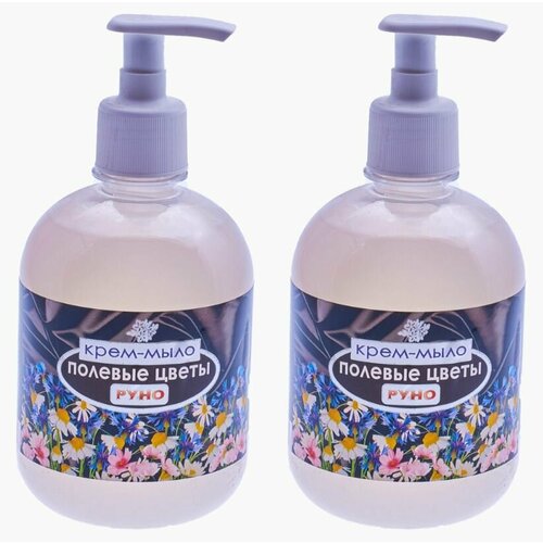 Руно Крем-мыло жидкое Полевые цветы 500 мл 2 шт 497₽