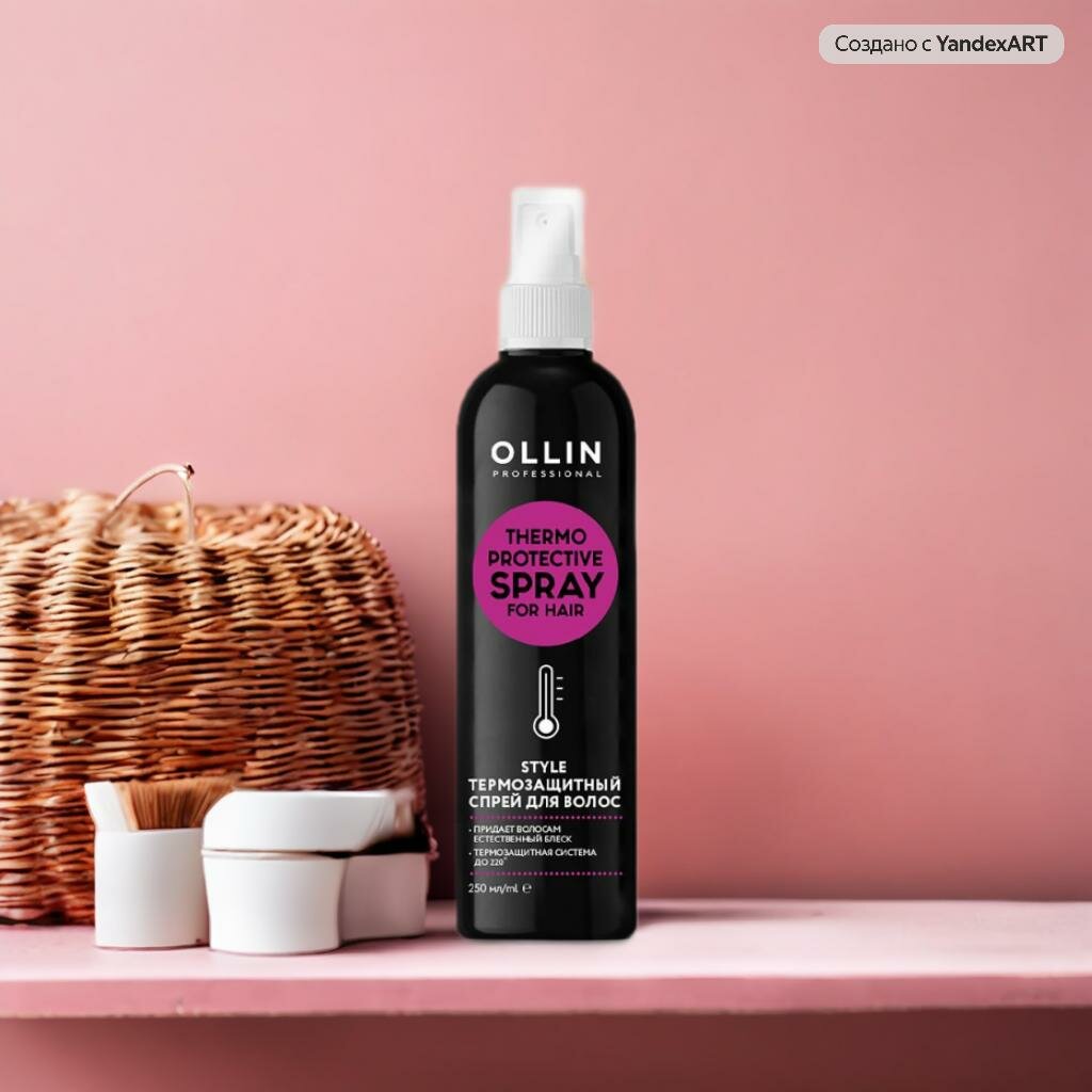 Ollin Professional Термозащитный спрей для волос, 250 мл (Ollin Professional, ) - фото №10