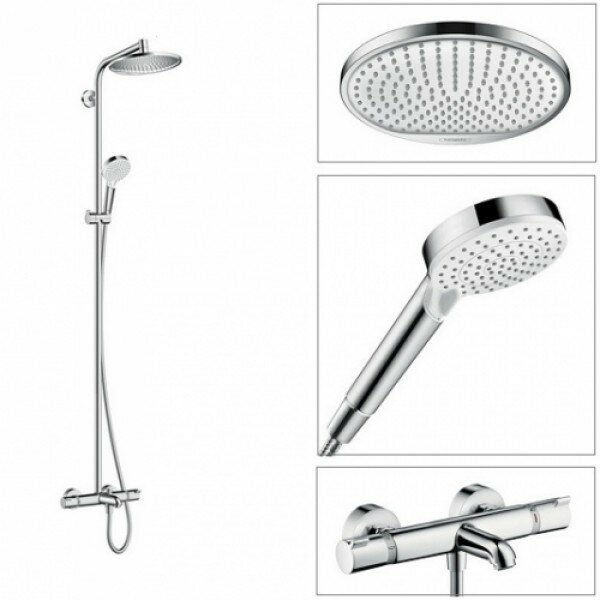 Душевая стойка Hansgrohe Crometta S 240 Showerpipe 27320000