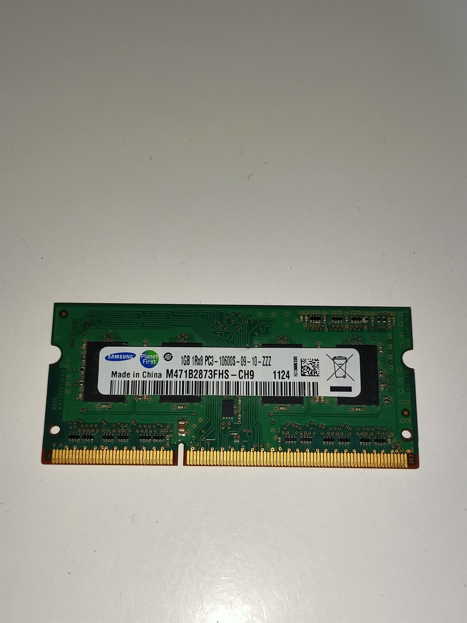 Samsung DDR3L - 1GB 1333MHz