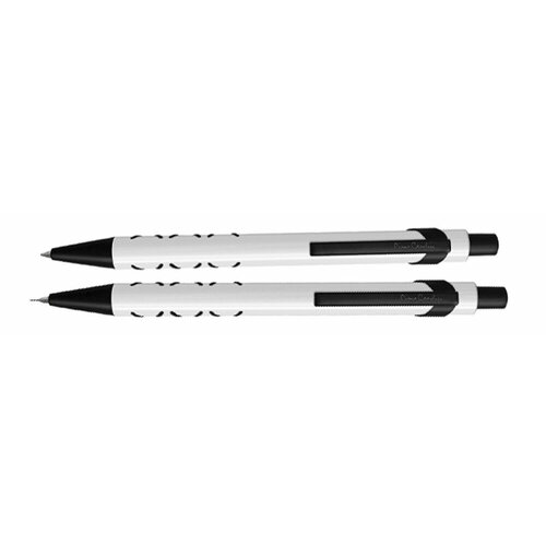 Набор Pierre Cardin PEN&PEN: ручка шарик. + механич. карандаш. Цвет - белый. Упаковка Е-3n, PCS20848BP/SP
