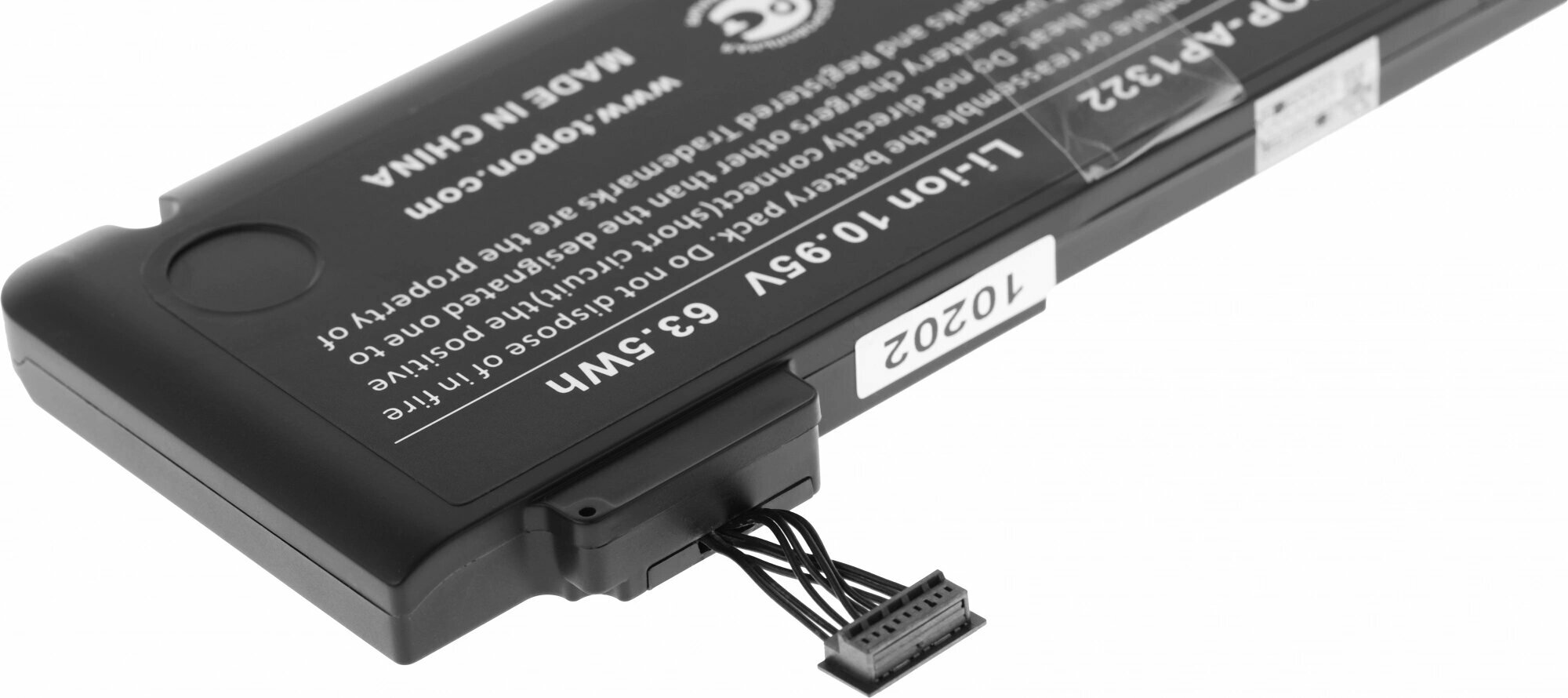 Аккумулятор TopON TOP-AP1322 10.95V 5500mAh 60Wh для Apple PN: AP1322 - фото №7