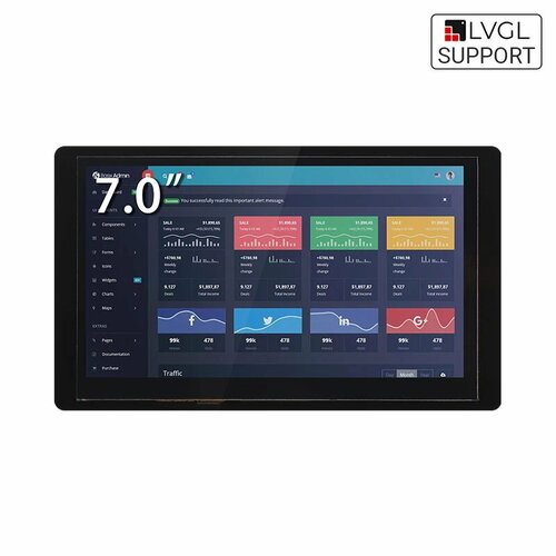 ESP32 IoT HMI 7 Панель сенсорная в Корпусе