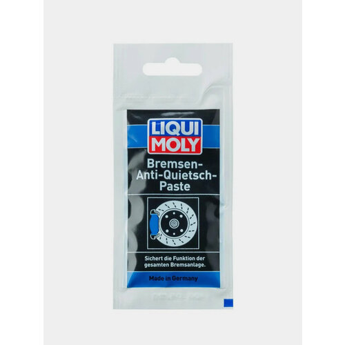 Синтетическая смазка для тормозной системы Liqui Moly Bremsen-Anti-Quietsch-Paste, 10 г