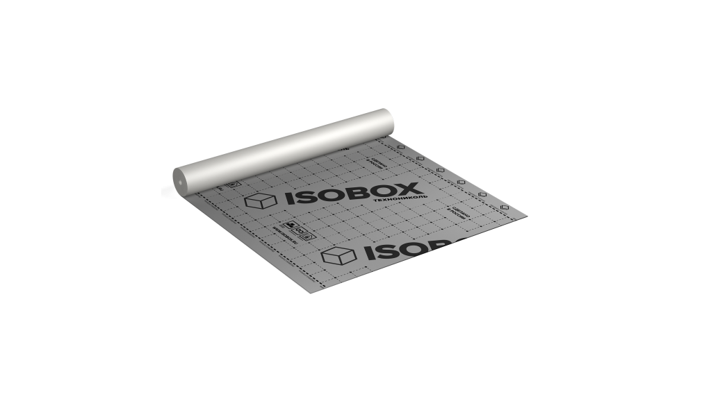 Диффузионная мембрана isobox am 75 м2 в рулоне