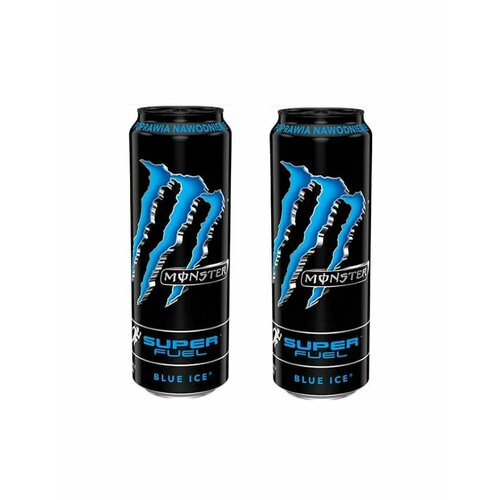 Энергетический напиток Monster Energy SUPER FUEL Blue Ice 500 мл х 2 шт