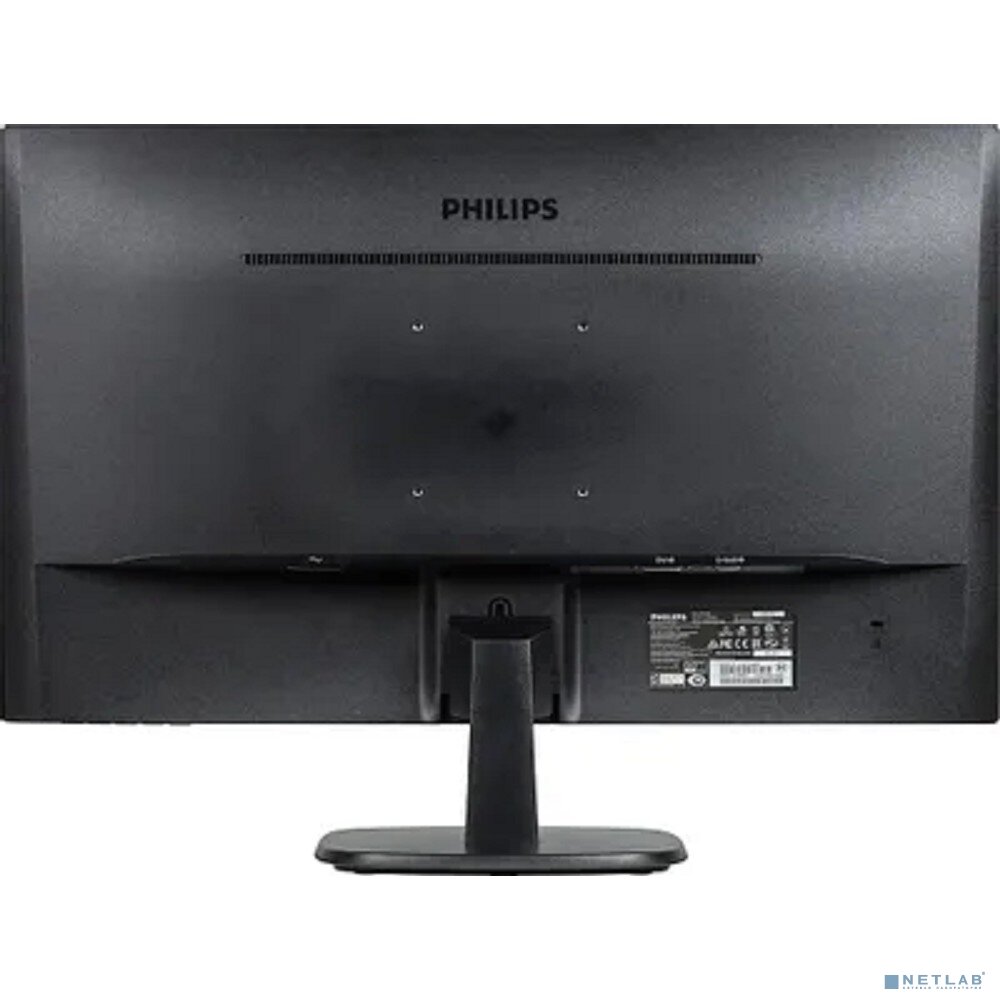 Монитор Philips 273V7QSB (00/01) 27' [16:9] 1920х1080 IPS, nonGLARE, 250cd/m2, H178°/V178°, 10М:1, 8ms, VGA, DVI черный