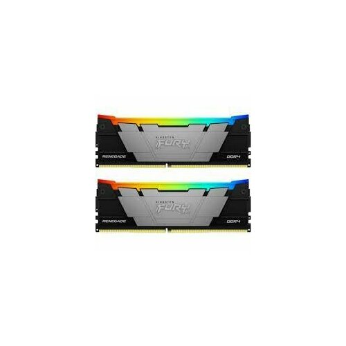 Память 64Gb Kingston FURY Renegade Black RGB DDR4 DIMM PC25600 3200Mhz Kit of 2 CL16 KF432C16RB2AK264 retail 2111300₽