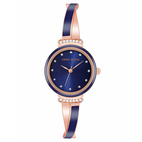 наручные часы anne klein metals наручные часы anne klein 3740nvrg синий Наручные часы ANNE KLEIN, розовый