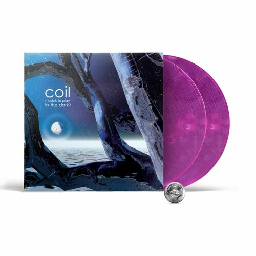 coil musick to play in the dark coloured 2lp 2023 purple black smash etched limited виниловая пластинка Coil - Musick To Play In The Dark 2 (Cloudy Purple) (2LP), 2022, Limited Edition, Виниловая пластинка