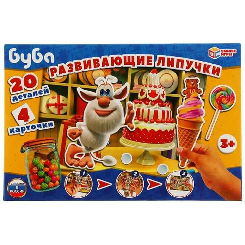 Игра с липучками Буба Умка игра с липучками пираты умка 4680107925091