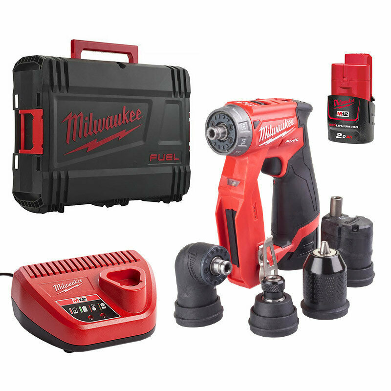 Аккумуляторная дрель-шуруповерт Milwaukee M12 FUEL FDDXKIT-202X 4933464979